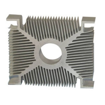 Aluminum Extrusion Radiator Profile for Industry Field Equipment Chilling